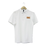 USC Trojans Men's lululemon White Evolution Polo